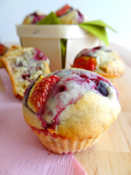 Muffins figues framboise