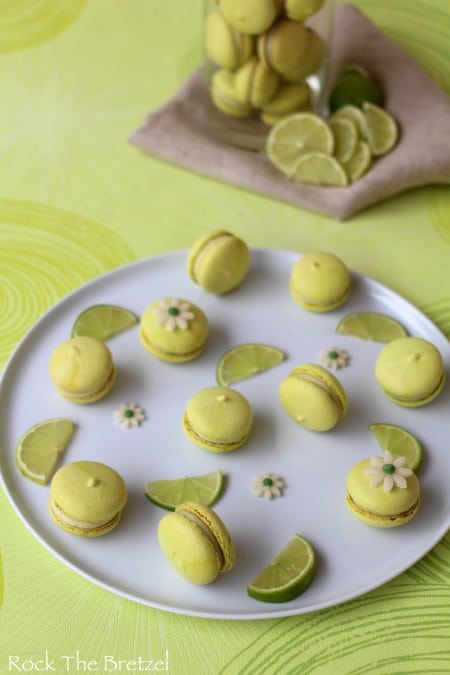 Macarons citron vert6