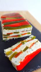 Terrine ricotta poivrons