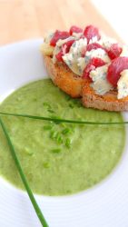 Velouté de courgettes frais