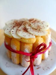 Charlotte poire chocolat