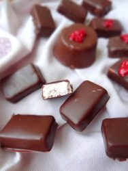 Guimauves framboise chocolat