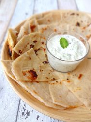Paranthas et raita