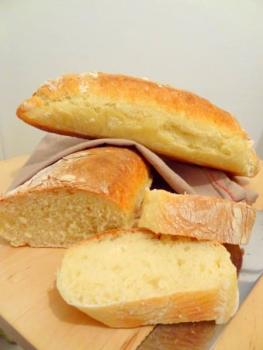 Baguettes sans petrissage