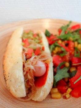 Hot dog maison
