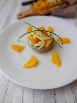 Salade fenouil artichaut orange
