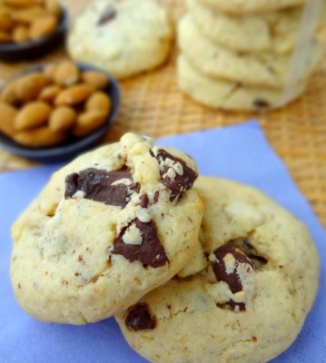 Cookies amande chocolat