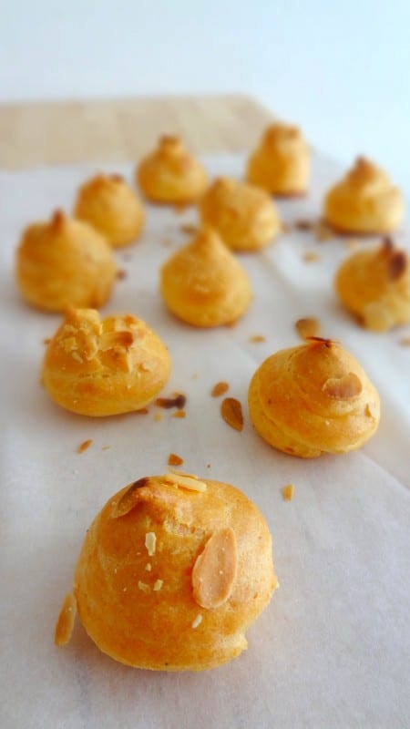 Gougères à la ricotta
