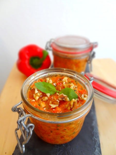 Pesto de poivrons rouges