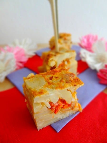 Tortilla au chorizo