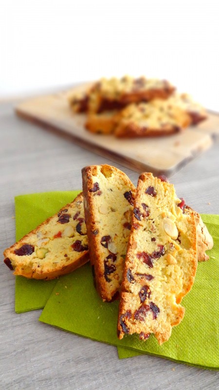Biscotti fruits secs et canneberges