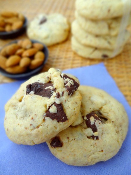 Cookies amande chocolat