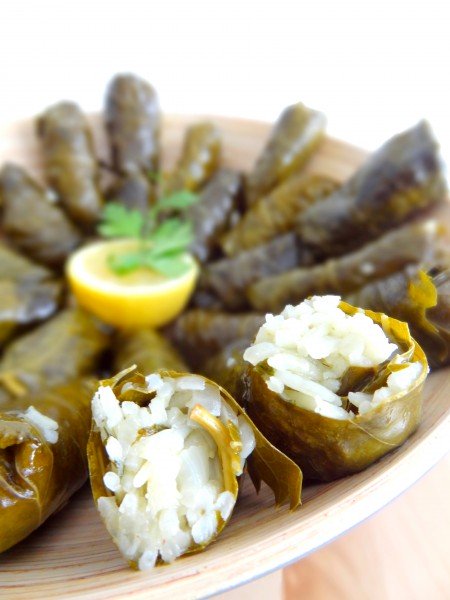 Feuilles de vignes farcies