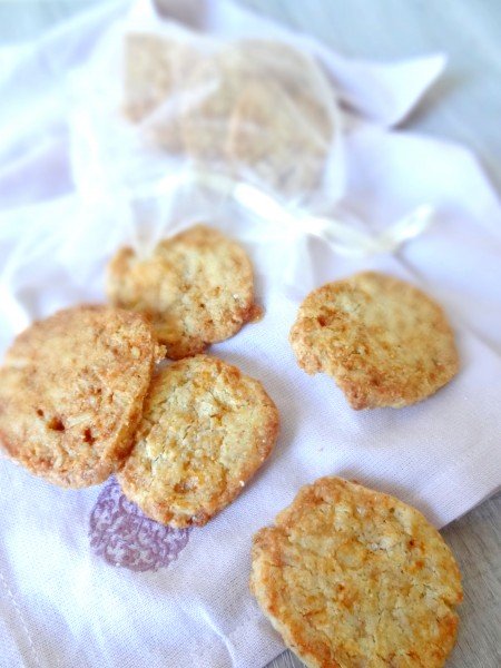 Sablés aux éclats de caramel