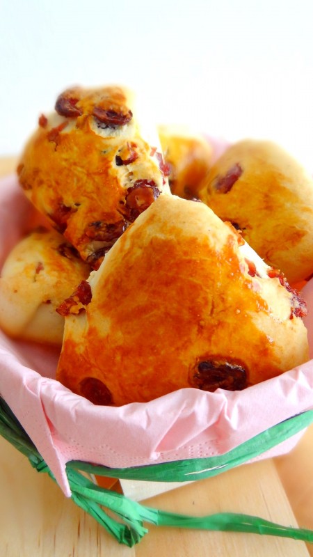 Scones aux cranberries