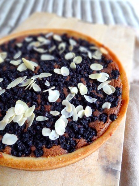 Tarte frangipane myrtilles