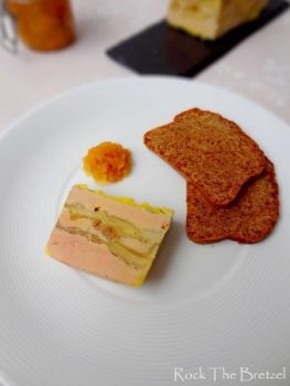 Foie gras aux pommes