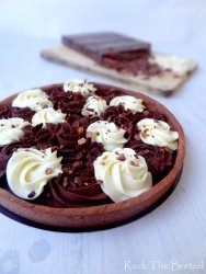 Tarte aux deux chocolats
