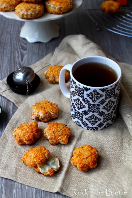 Mini scones abricot noix de coco