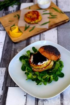 Burger au cabillaud
