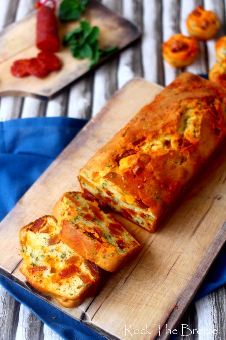 Cake chorizo abricot