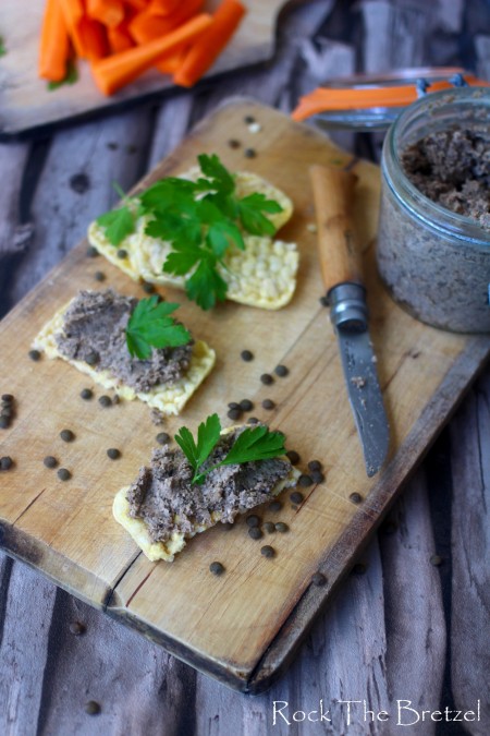 Rillettes aux lentilles