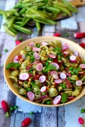 Orechiette pesto de fanes
