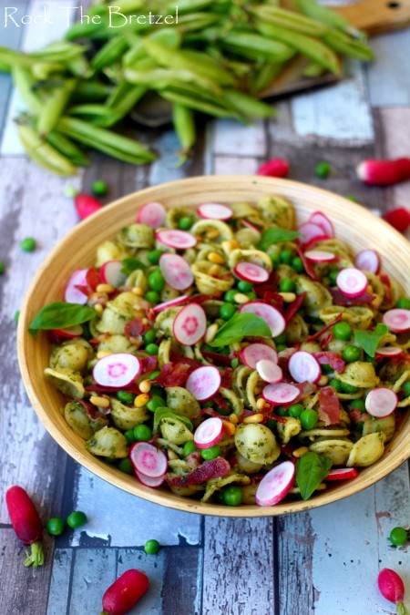 Orechiette pesto de fanes