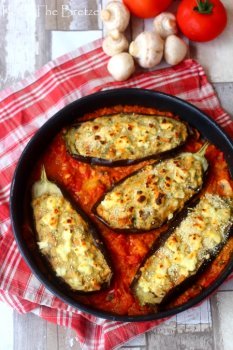 Aubergines à la brousse