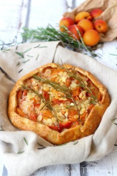 Tarte rustique abricots