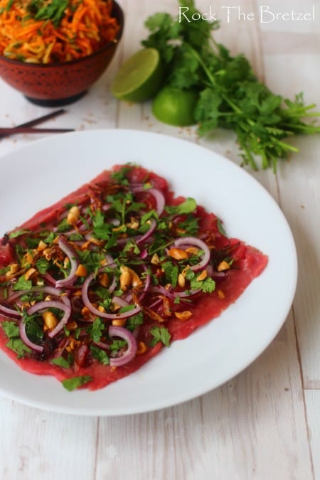 Carpaccio à la vietnamienne