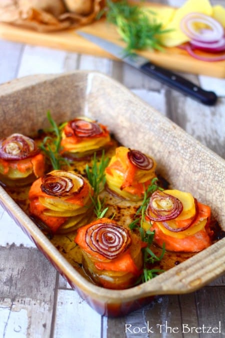 Millefeuille pdt saumon