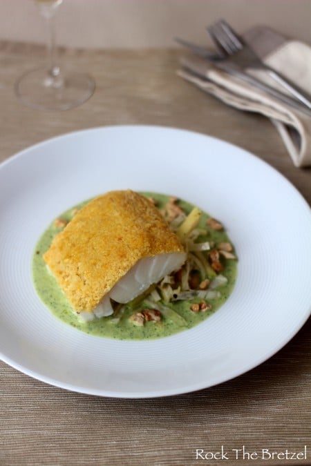 Cabillaud en croute d'agrumes