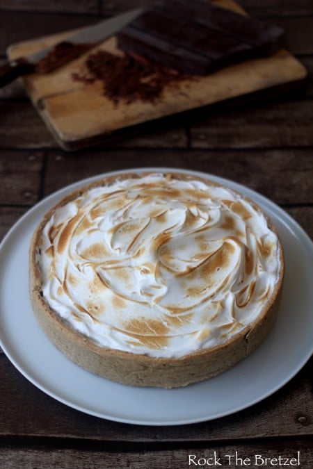 Tarte chocolat merringuée10