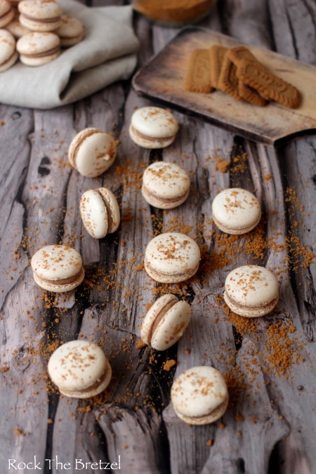 Macarons speculoos13