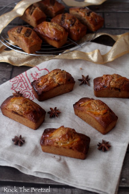 Mini pain d'épices orange macadamia148