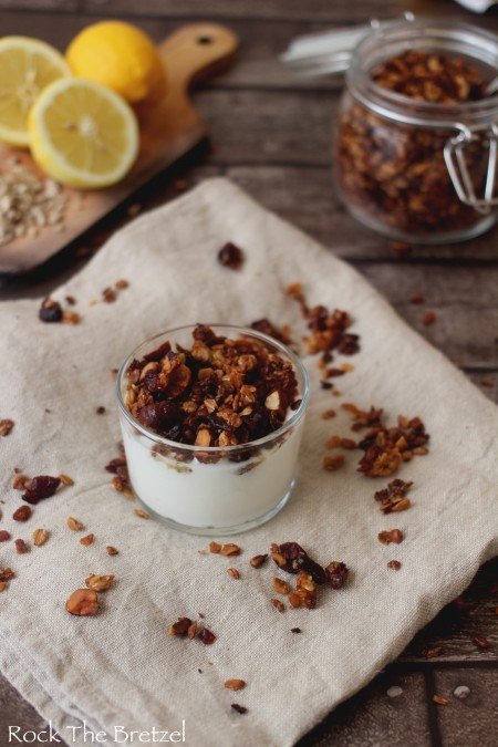 Granola citron