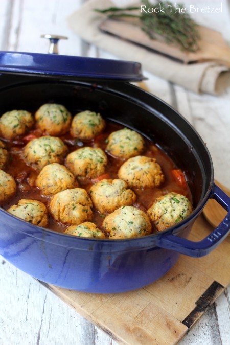 Ragout de boeuf, dumpling