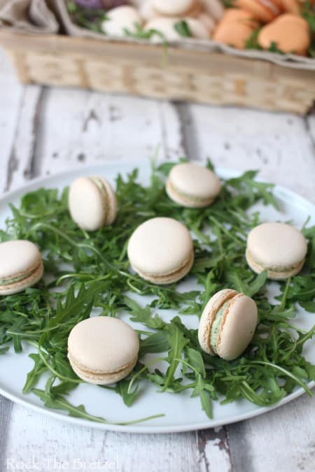 Macarons au pistou21