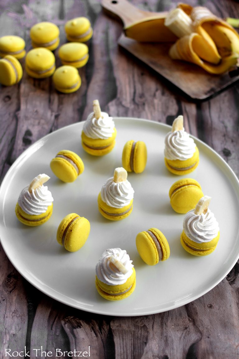 Macarons à la banane façon Cupcake (partenariat KitchenAid) - Rock the ...