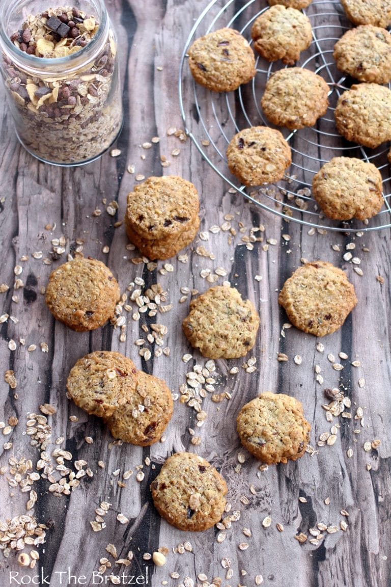 Cookies au muesli noisette Rock the Bretzel