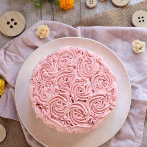 Rose Cake A La Framboise Rock The Bretzel